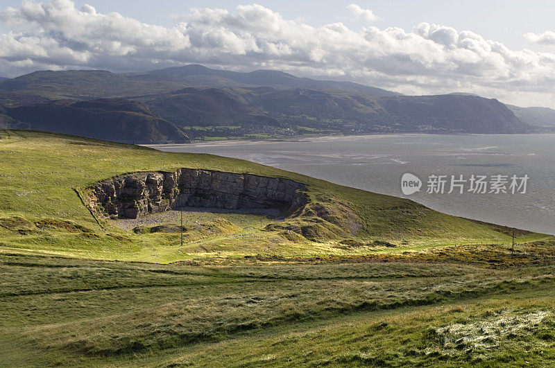 采石场Llandudno威尔士