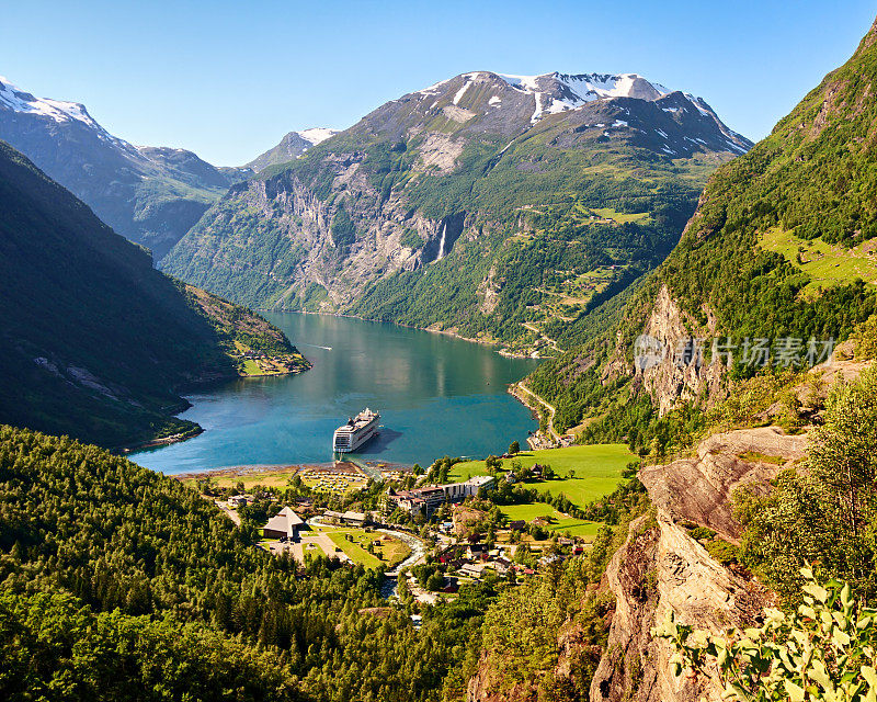 Geiranger峡湾，挪威