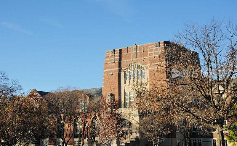 普渡大学纪念联合校园建筑经典建筑