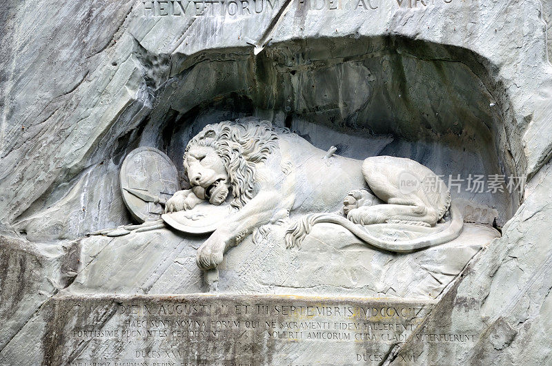 狮子纪念碑,卢塞恩
