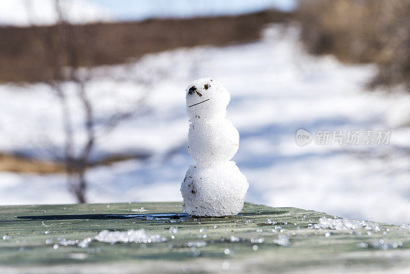 小的雪人