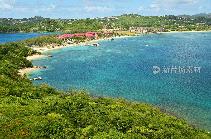 海湾及酒店海滨