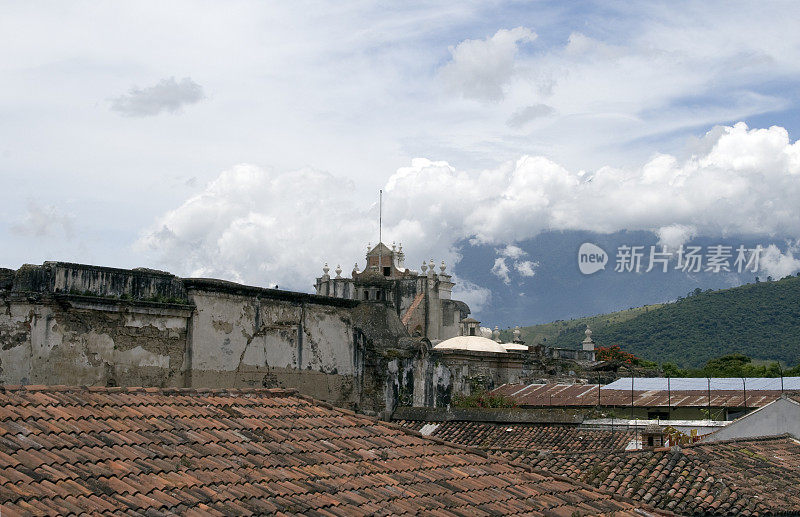 安提瓜危地马拉屋顶
