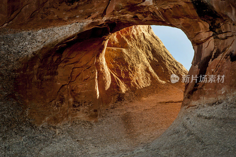 魔鬼花园小径，拱门国家公园，犹他州