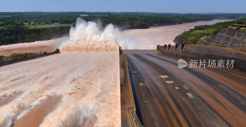 巴拉圭，巴西的伊泰普大坝