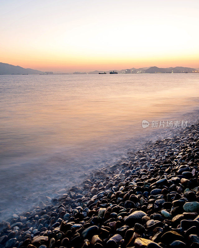 鹅卵石海滩