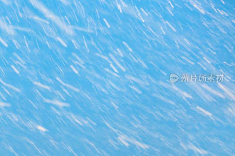 冬季降雪天气背景