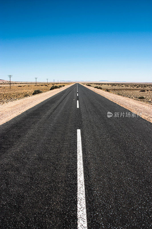 纳米比亚的高速公路