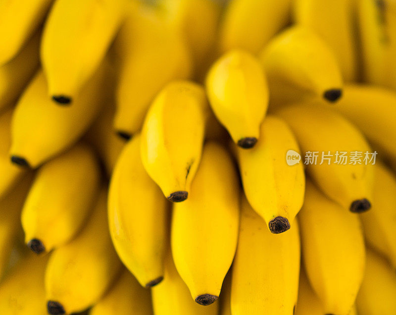 成熟香蕉农贸市场