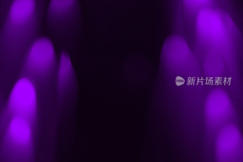 抽象运动模糊灯光背景(紫色)