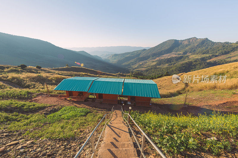 清莱和清迈自然景观，泰国北部日出美景