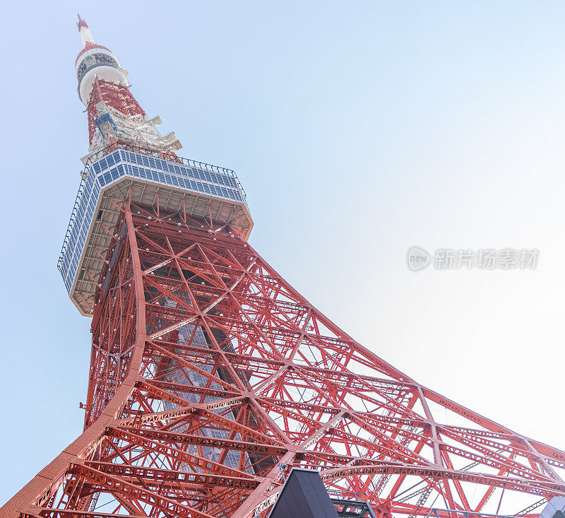 东京塔:日本中心的标志性建筑