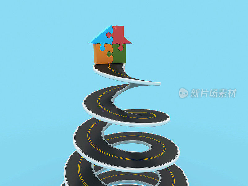 3D路与拼图屋