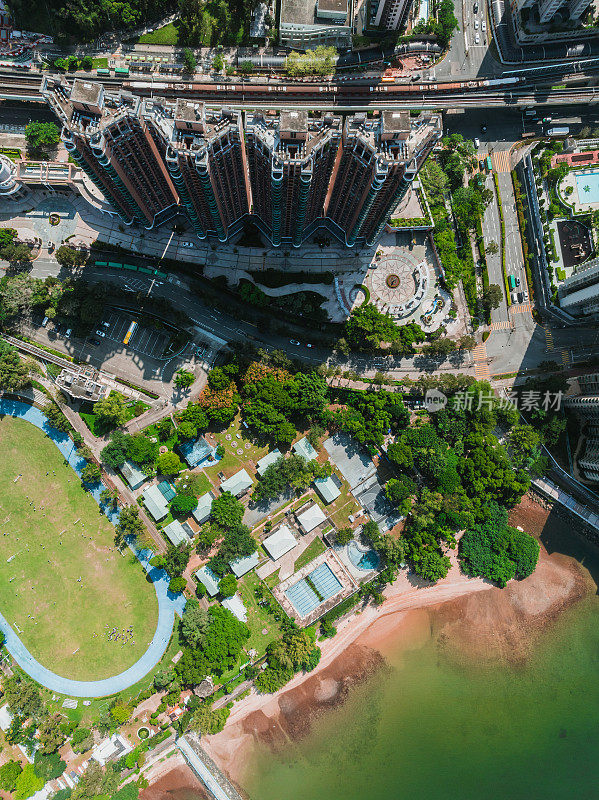 香港马鞍山的居民大厦