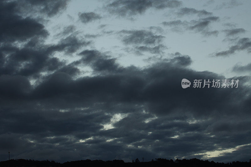 暴风雨的Cloudscape