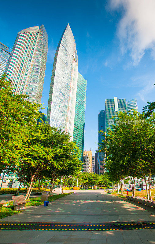 新加坡城市全景