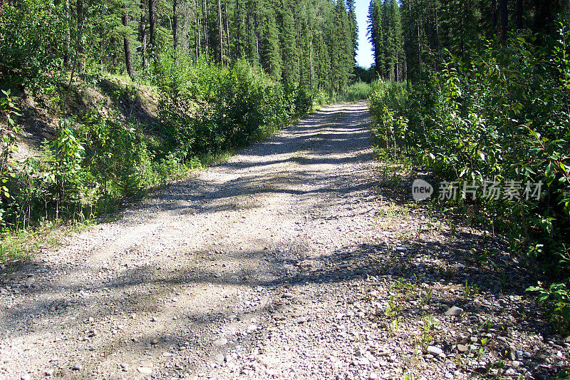 荒野的高速公路