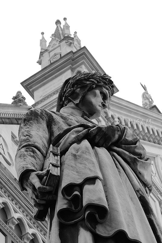 佛罗伦萨:但丁雕像