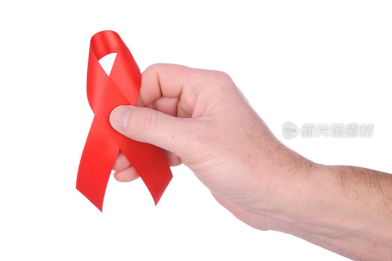 爱滋病及心脏病关注丝带