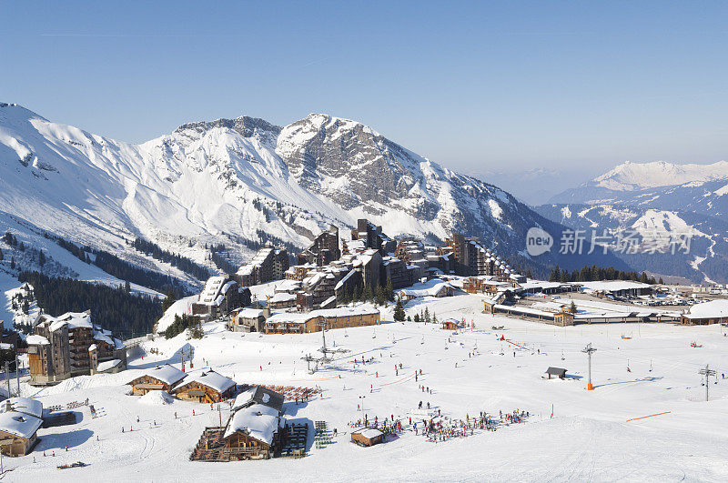 法国Avoriaz滑雪度假村