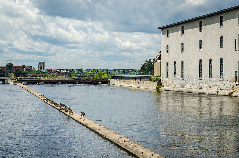 Chadière渥太华河上的水电站