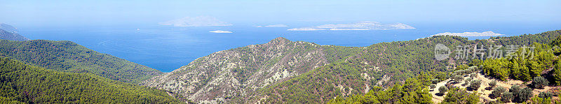 希腊罗德岛西海岸