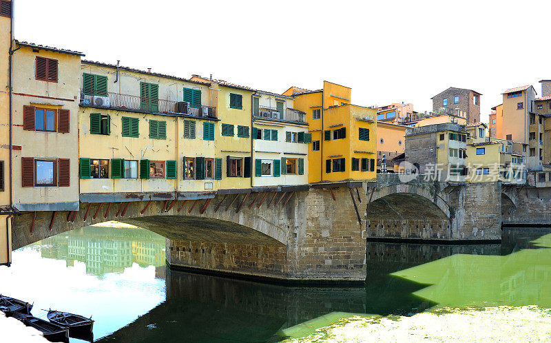 佛罗伦萨著名的“韦基奥桥”――托斯卡纳