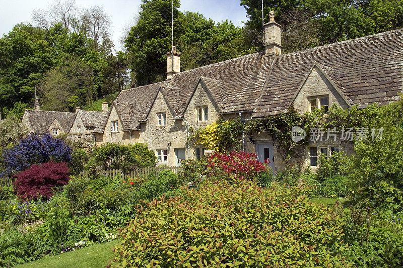 英格兰科茨沃尔德,Bibury。公司