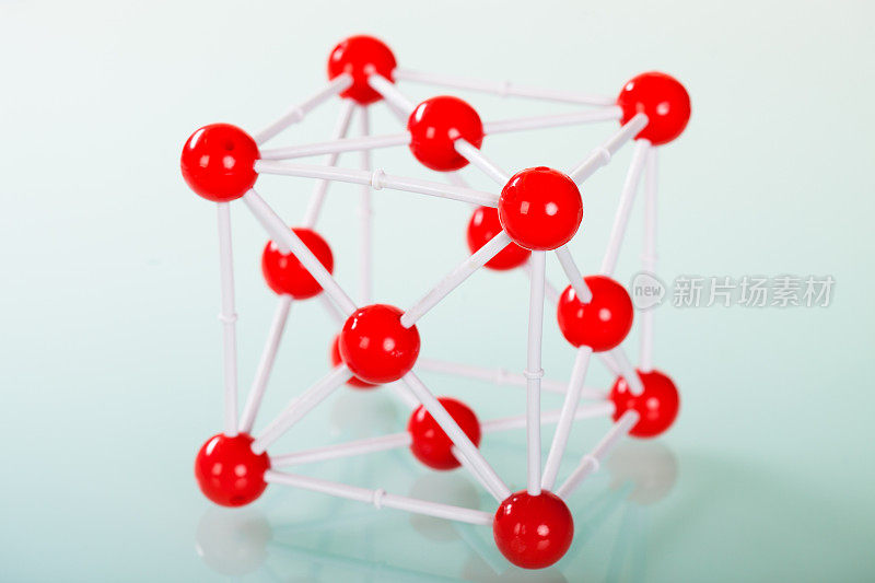 铜分子结构模型