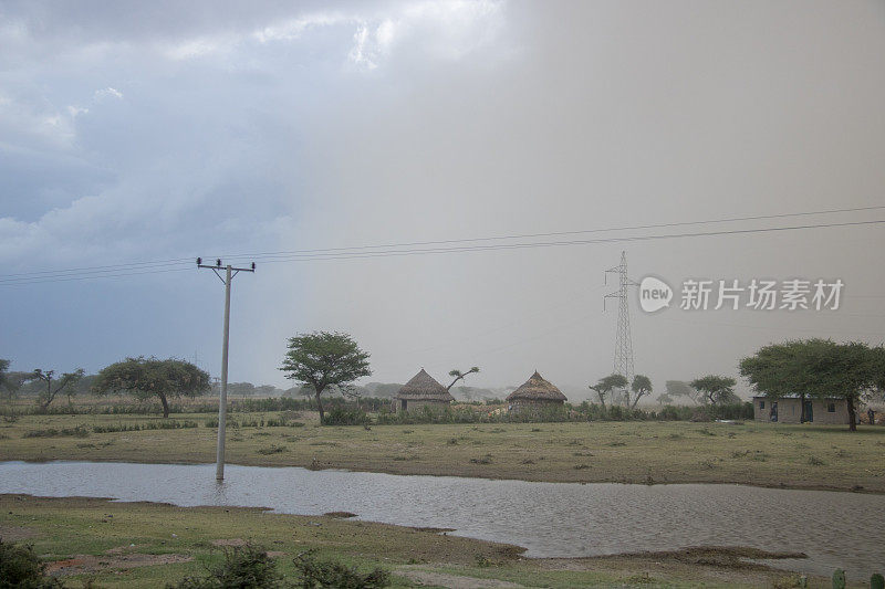 埃塞俄比亚:沙尘暴