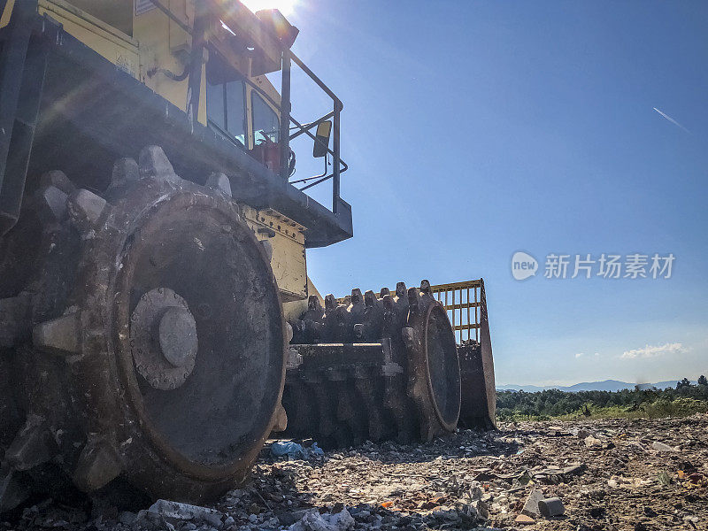 建筑废物堆填区