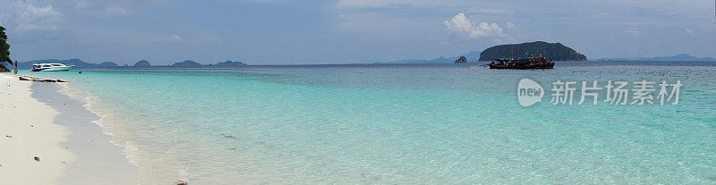 安达曼海的年乌比岛，美丽而清澈的水