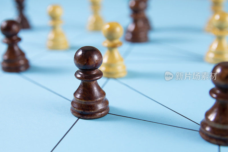 小网络与棋子