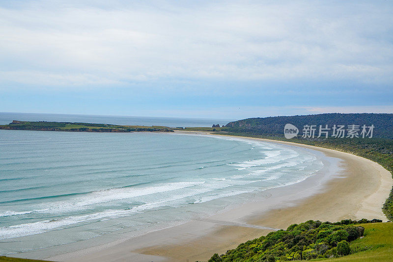 Tautuku海滩，佛罗伦萨山观景台卡特林，南岛，新西兰