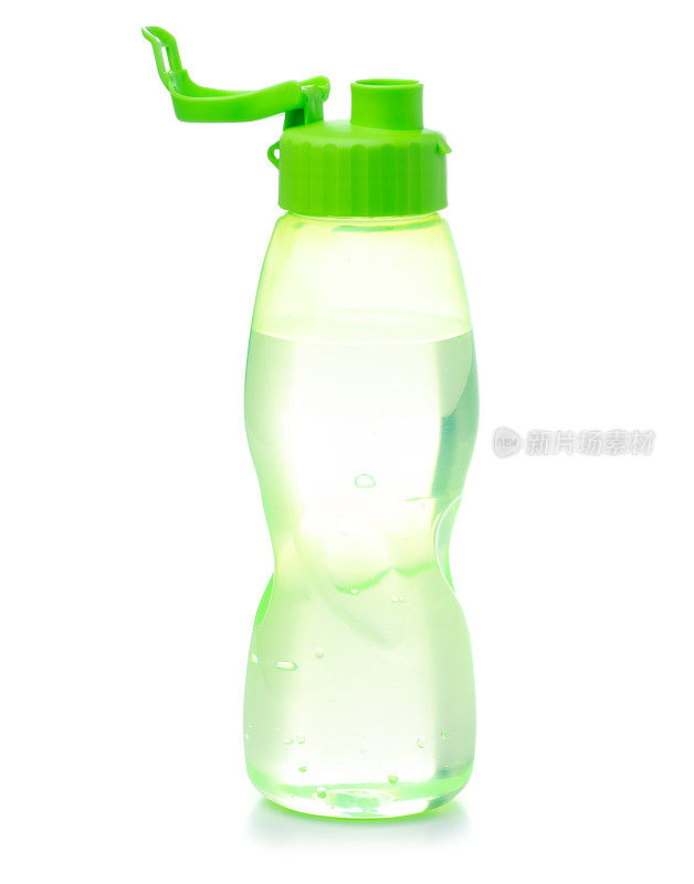 绿色运动瓶装水