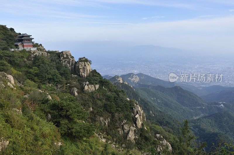 雄伟的太泰山