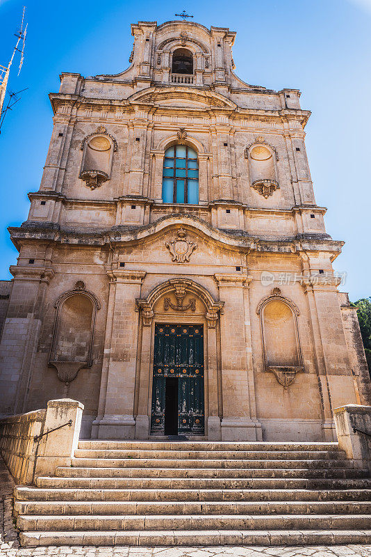 圣玛丽亚诺瓦教堂，位于意大利西西里岛拉古萨的锡奇利，欧洲，世界遗产