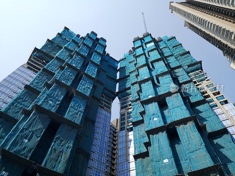 香港的高层住宅建筑