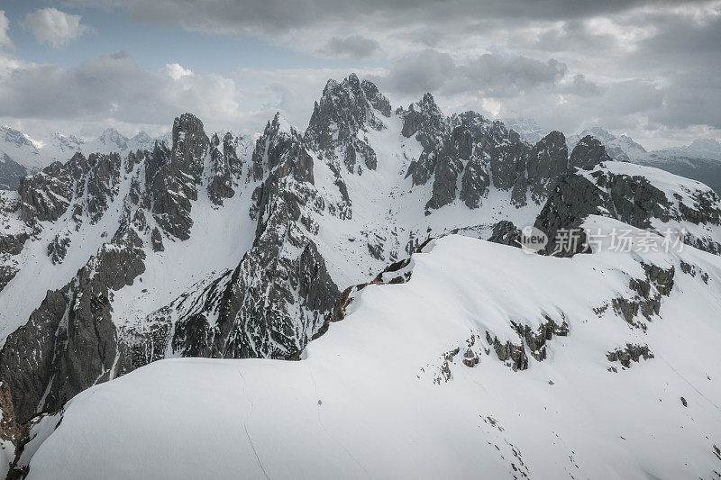 卡迪尼迪米苏里纳，Dolomites，意大利阿尔卑斯山，意大利