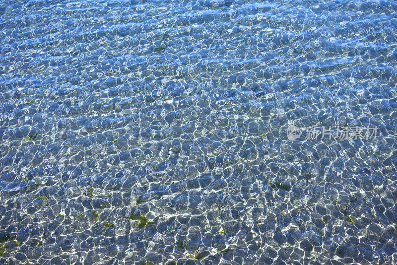 浅海海水表面纹理背景