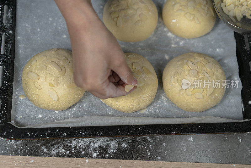 手工全麦面包:发酵、揉制、成型