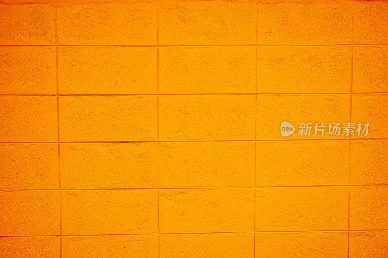 橙色墙体纹理