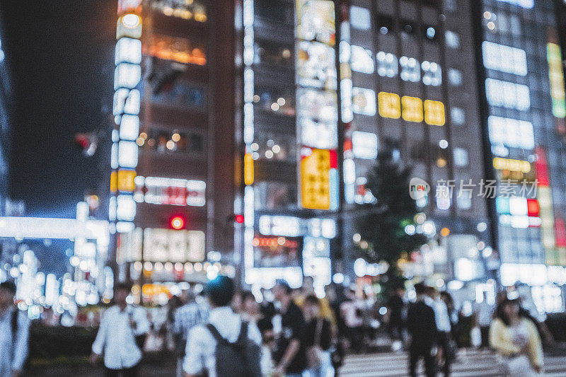 东京新宿夜景