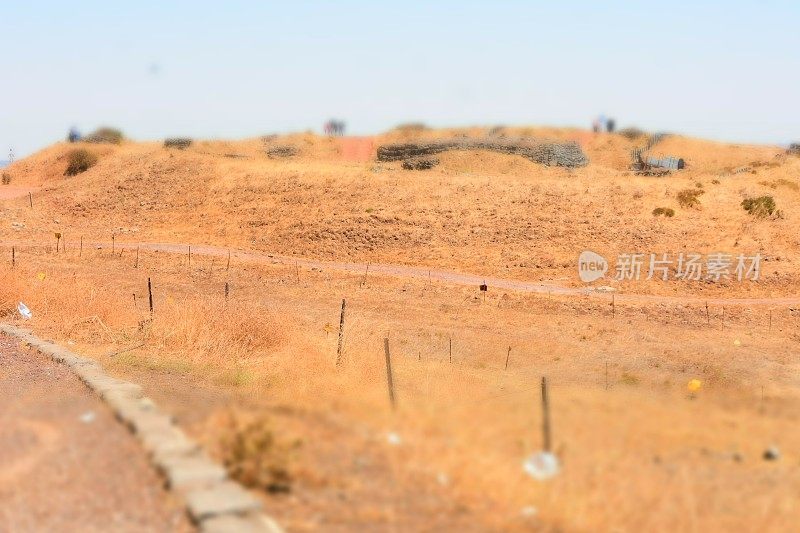 以色列巴卡山谷的以色列国防军伤亡纪念碑