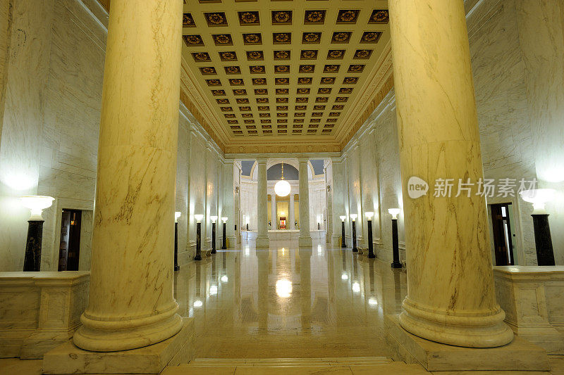 西弗吉尼亚州议会大厦内部