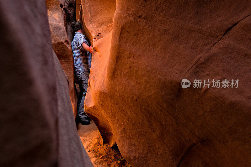 探索犹他州南部的狭缝峡谷