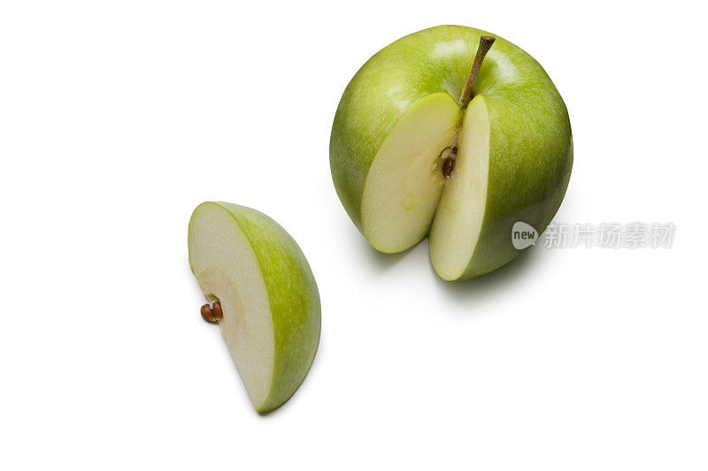 水果绿色的绿铁匠铺苹果