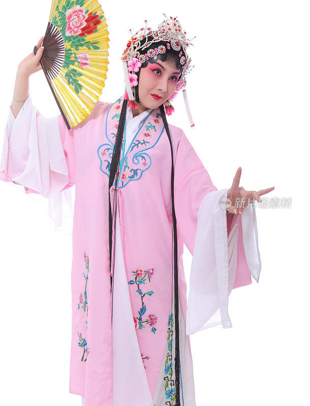 一位中国传统戏曲演员