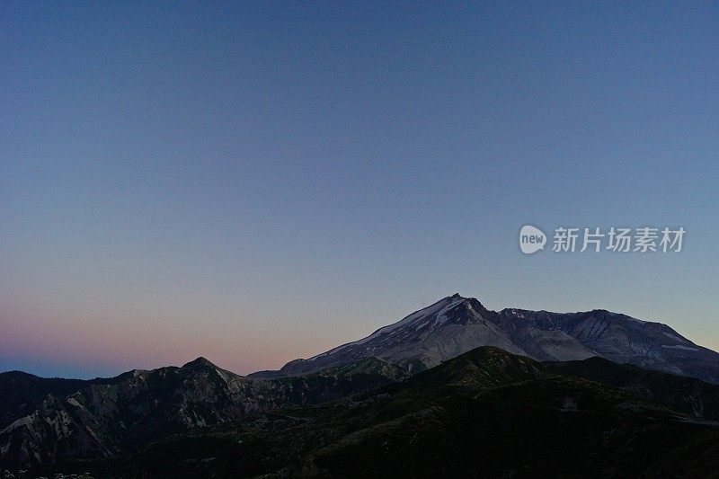 圣海伦火山爆炸区