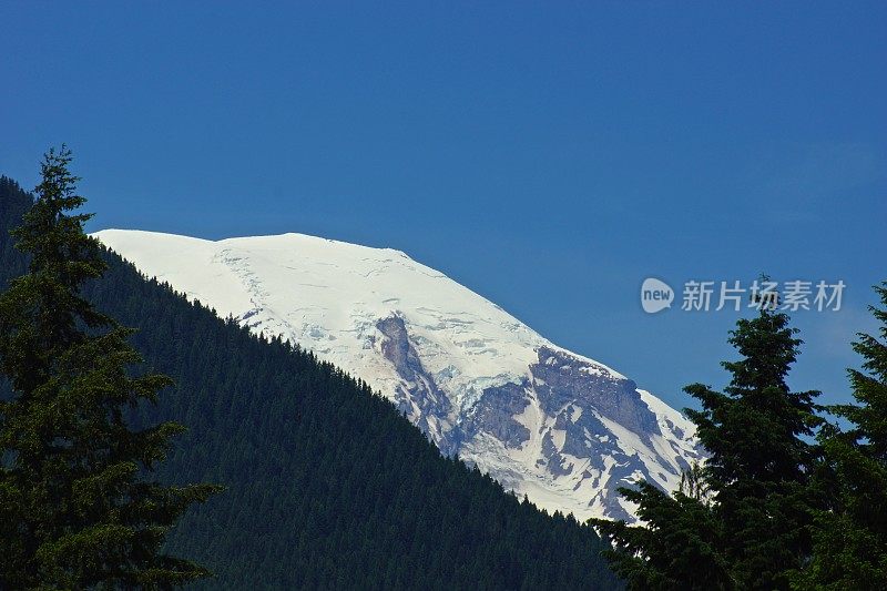 雷尼尔山的山脊